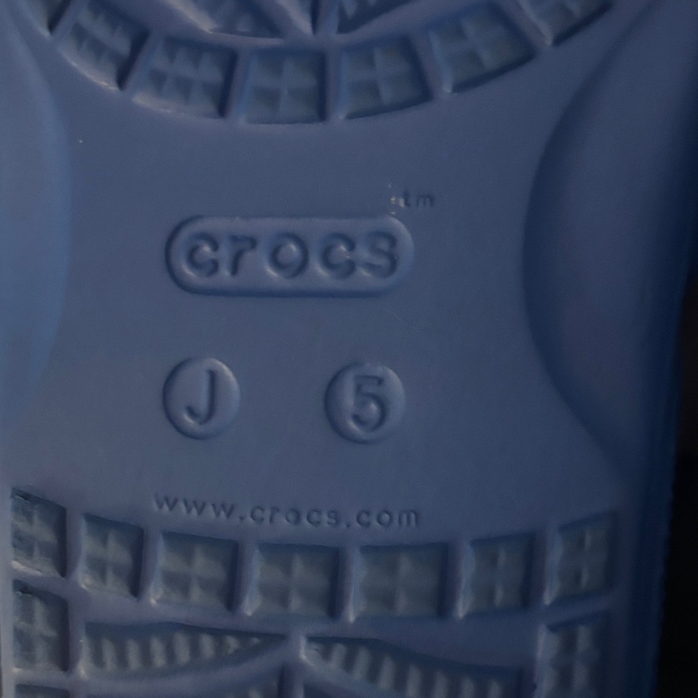 CROCS Classic Blue Slide Sandals kids - Picture 3 of 6